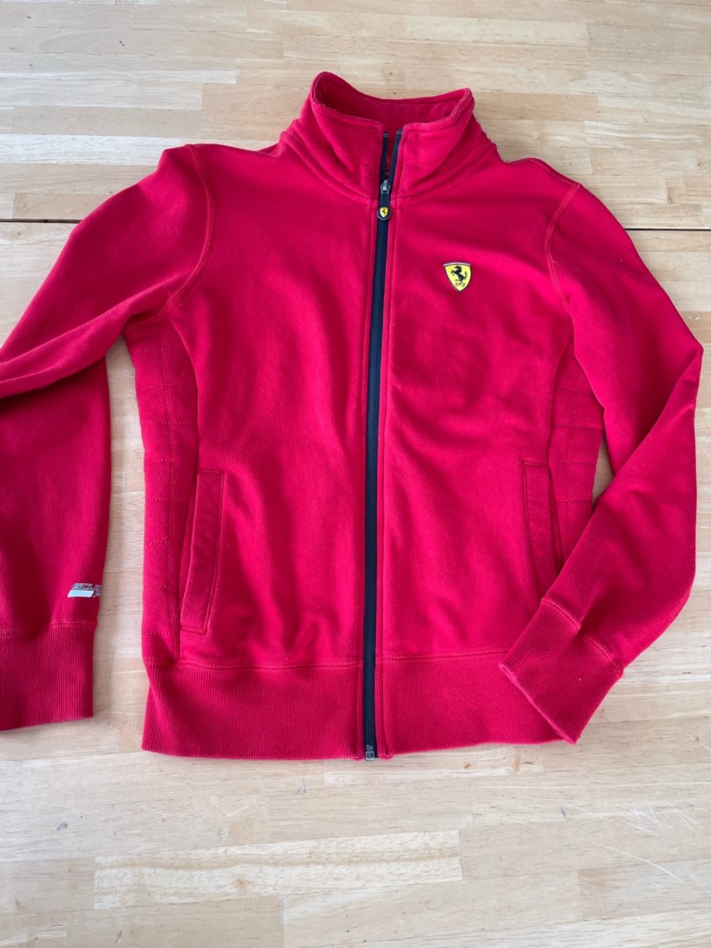 Ferrari Scuderia Womens Full Zip Jacket Red Small Official Licensed Product